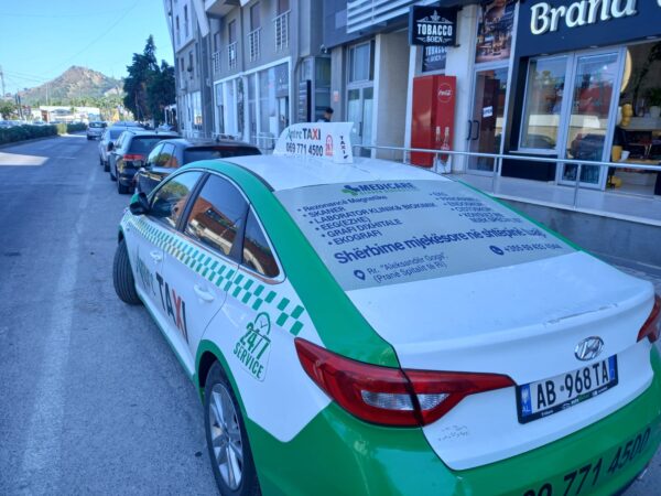 Veshje taxi me adeziv cut dhe adeziv rrjetë - Figura 2