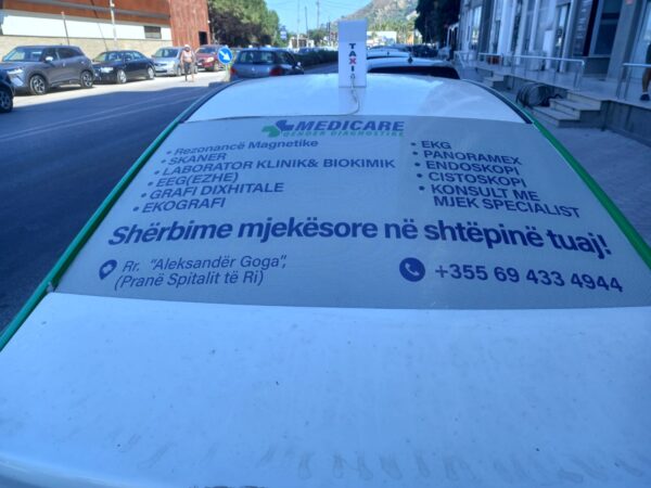 Veshje taxi me adeziv cut dhe adeziv rrjetë - Figura 3