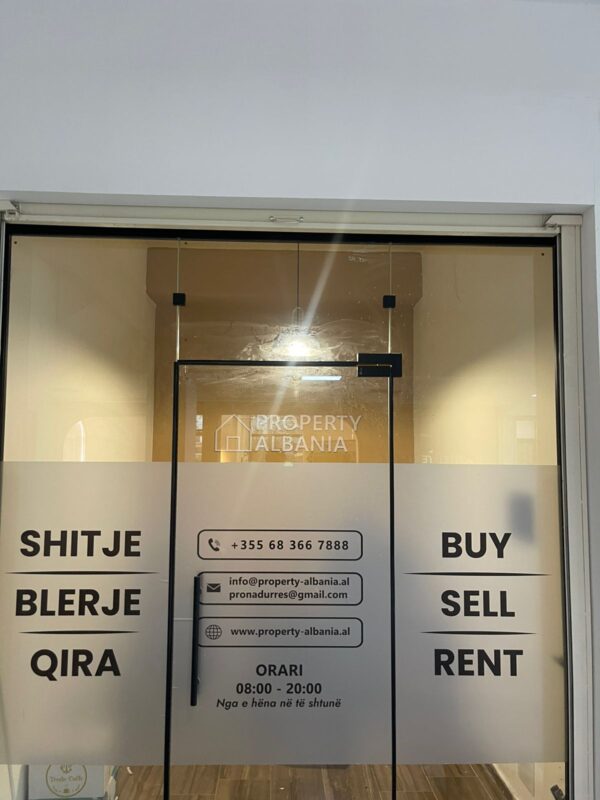 Materiale Reklamash Veshje xhamash me adeziv akull - Luis Print Official