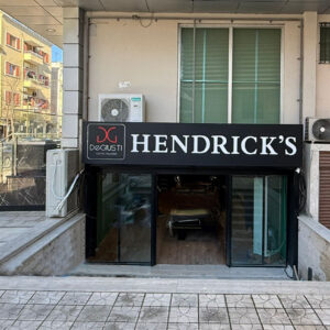 Tabelë me ndriçim plex me adeziv