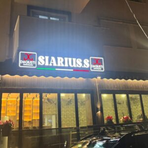 Tabelë me ndriçim plex me adeziv